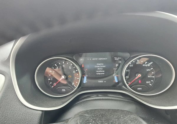 Jeep Compass cena 84900 przebieg: 74000, rok produkcji 2020 z Lublin małe 137